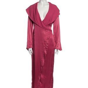 Vintage La perla 100% silk rose dress/robe